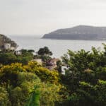 Vue panoramique sur la Côte d'Azur, mettant en valeur un cadre idyllique pour un mariage de luxe. Cette scène romantique, entourée de verdure luxuriante et d'un paysage côtier apaisant, est parfaite pour une cérémonie grandiose. Avec des domaines privés et des lieux exceptionnels à proximité, By Mademoiselle C transforme chaque mariage en un événement unique et sur mesure. Imaginez une célébration mémorable dans cet environnement élégant, idéal pour un rêve de